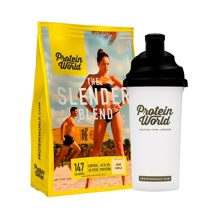 Protein World Slender Vanilla Flavor Protein Powder 1.2 kg 1 Protein World Slender Vanilla Flavor Protein Powder 1.2 kg