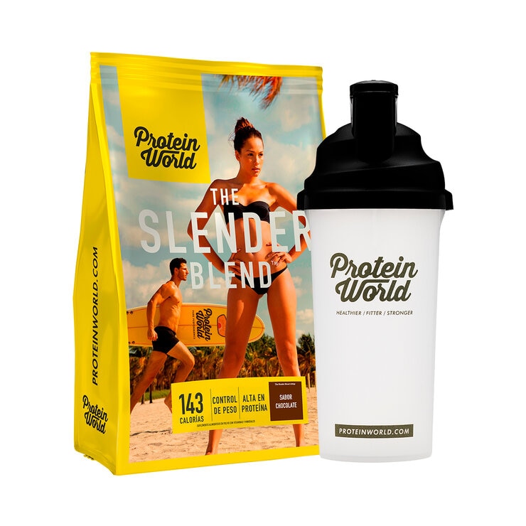 Protein World Slender Chocolate Flavor Protein Powder 1.2 kg 1 Protein World Slender Chocolate Flavor Protein Powder 1.2 kg