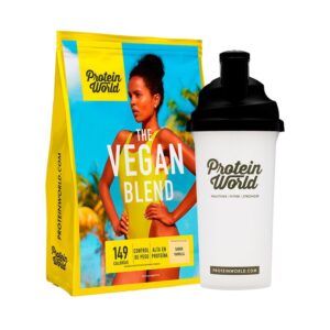 Protein World Vegan Protein Powder Vanilla Flavor 1.2 kg