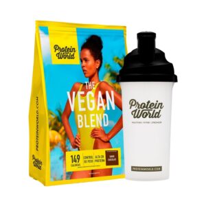 Protein World Vegan Protein Powder Chocolate Flavor 1.2 kg