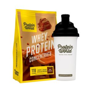 Protein World Whey Protein Powder Chocolate Flavor 900 g