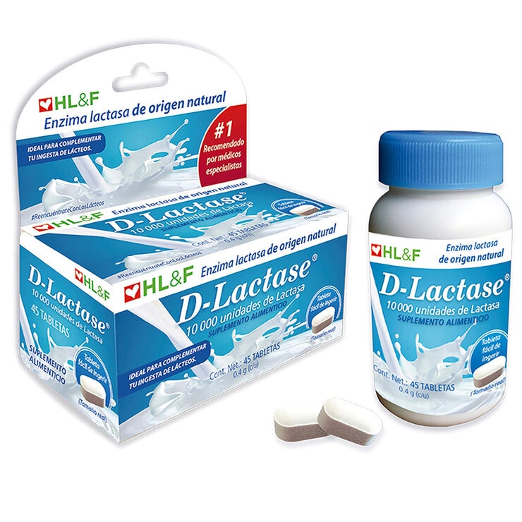 D-Lactase 0.4g 45 Tablets 1 D-Lactase 0.4g 45 Tablets
