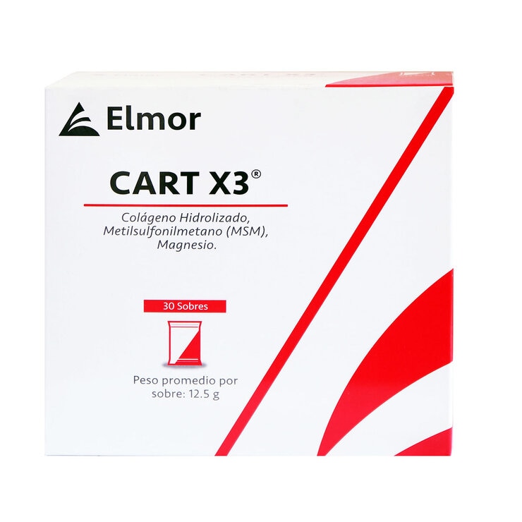 CART X3 Hydrolyzed Collagen, MSM And Magnesium 12.5g 30 Sachets 1 CART X3 Hydrolyzed Collagen, MSM And Magnesium 12.5g 30 Sachets