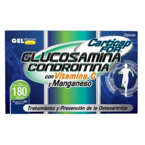 Carticap Glucosamine and Chondroitin 180 capsules