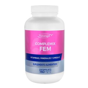 Naturagel Complemix FEM and Omega 3 160 Capsules
