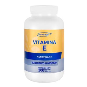 Naturagel Vitamin E with Omega 3 200 Capsules