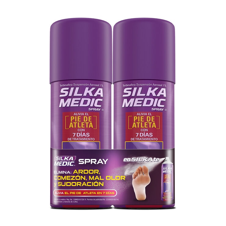 Silka Medic Spray 2 tubes of 150ml each 1 Silka Medic Spray 2 tubes of 150ml each