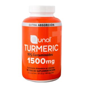 Qunol Turmeric 180 capsules of 1500 mg