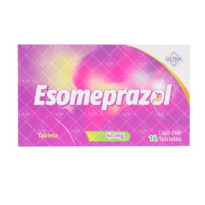 Esomeprazole 40 mg with 14 tablets