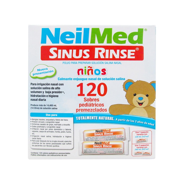 Neilmed Sinus Rinse Kids 120 Sachets 1 Neilmed Sinus Rinse Kids 120 Sachets
