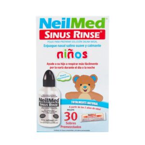 NeilMed Sinus Pediatric Rinse Saline Nasal Rinse Kit 30 Sachets