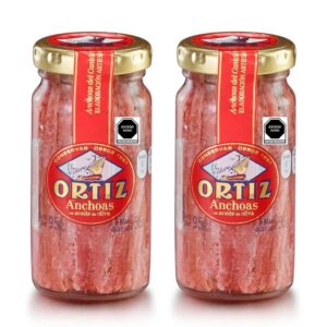 Ortiz Anchovies in Olive Oil 2 pcs of 95 g