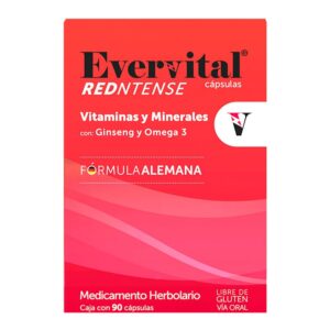 Evervital Redntense Vitamins and Minerals 90 Capsules