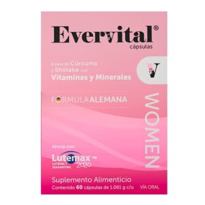 Evervital Women Vitamins and Minerals 60 Capsules