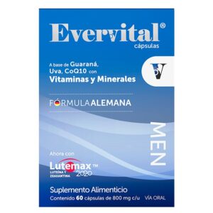 Evervital Men Vitamins and Minerals 60 Capsules