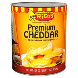 Ricos Premium Cheddar Cheese Sauce 3.03 kg