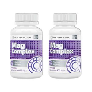 Healthaddiction Magnesium Complex 2 Bottles with 60 Capsules each