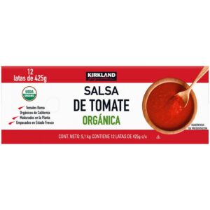 Kirkland Signature Organic Tomato Sauce 12 pcs of 425 g