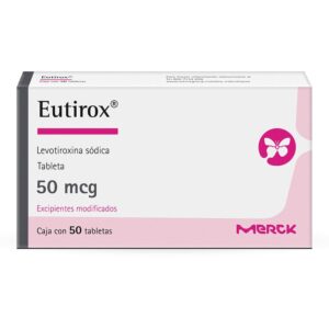 Eutirox 50mcg 50 Tablets
