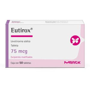 Eutirox 75mcg 50 Tablets