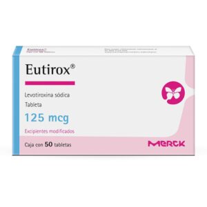 Eutirox 125 mcg Oral 50 Tablets