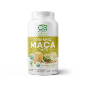 Organic Side Maca 110 Capsules