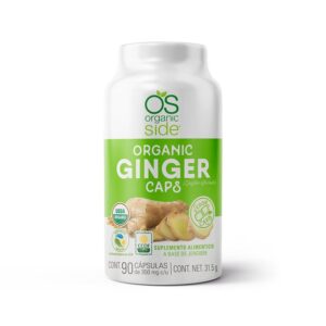Organic Side Ginger 90 Capsules