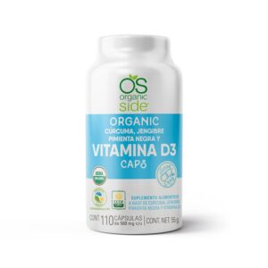 Organic Side Vitamin D3 110 Capsules