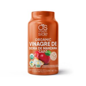 Organic Side Apple Cider Vinegar 110 Capsules