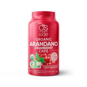 Organic Side Blueberry Cranberry 110 Veggie Capsules