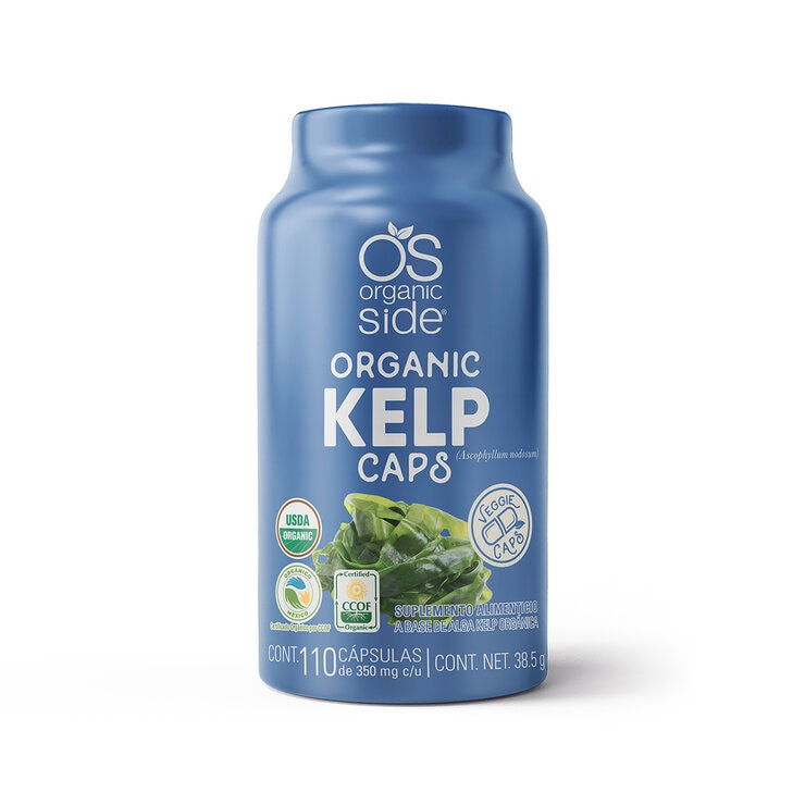 Organic Side Kelp 110 Veggie Capsules 1 Organic Side Kelp 110 Veggie Capsules