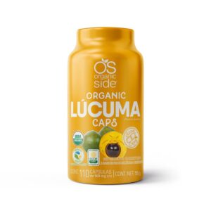 Organic Side Lucuma 110 Veggie Capsules