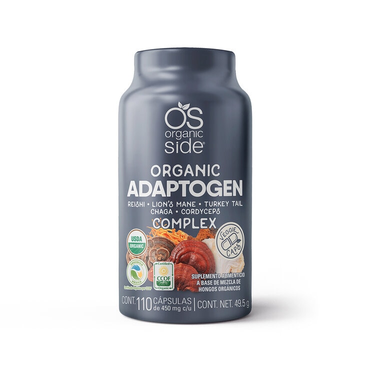 Organic Side Adaptogen Complex 110 Capsules 1 Organic Side Adaptogen Complex 110 Capsules