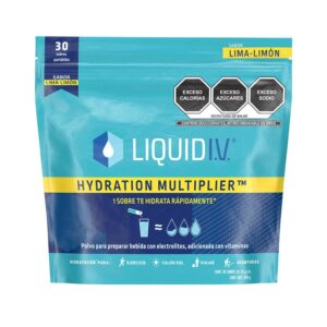 Liquid I.V. Electrolyte Powder Lime-Lemon flavor 30 pcs of 16 gr