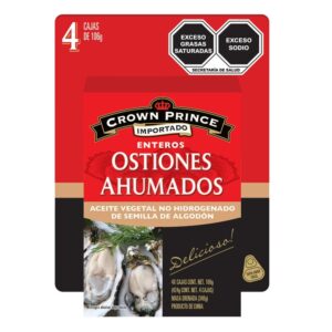 Crown Prince Smoked Oysters 4 pcs of 106 g