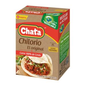 Chata Chilorio de Cerdo 4 sachets of 250 g