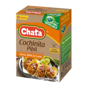 Chata Cochinita Pibil 4 sachets of 250 g