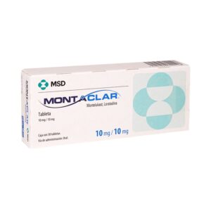 Montaclar 10 mg/10 mg 30 Tablets