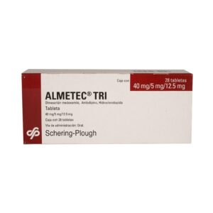 Almetec Tri 40 mg/5 mg/ 12.5 mg 28 Tablets