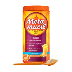 Metamucil Plantago Psyllium Orange Flavor 660 gr.
