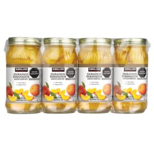 Kirkland Signature Sliced Peaches in Light Syrup 4 pcs of 680 g
