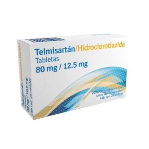 Telmisartan/Hydrochlorothiazide 80mg./12.5mg, 28 Tablets