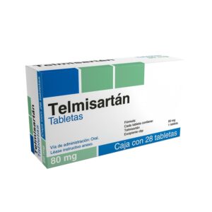 Telmisartan 80mg 28 Tablets
