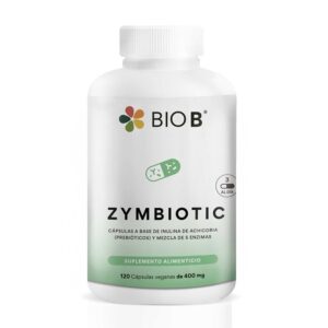 Bio B Zymbiotic Prebiotics and Blend of 5 Enzymes 120 Capsules