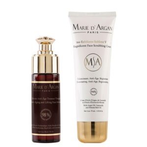 Marie D'Argan Facial Tensor Serum+ Facial Exfoliant