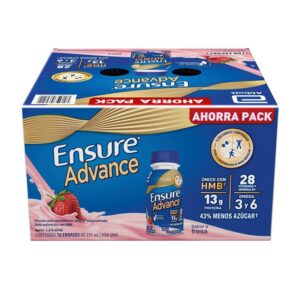 Ensure Advance Strawberry Flavor Food Supplement 16 pcs of 237 ml