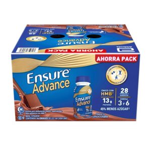 Ensure Advance Chocolate Flavor Food Supplement 16 pcs of 237 ml
