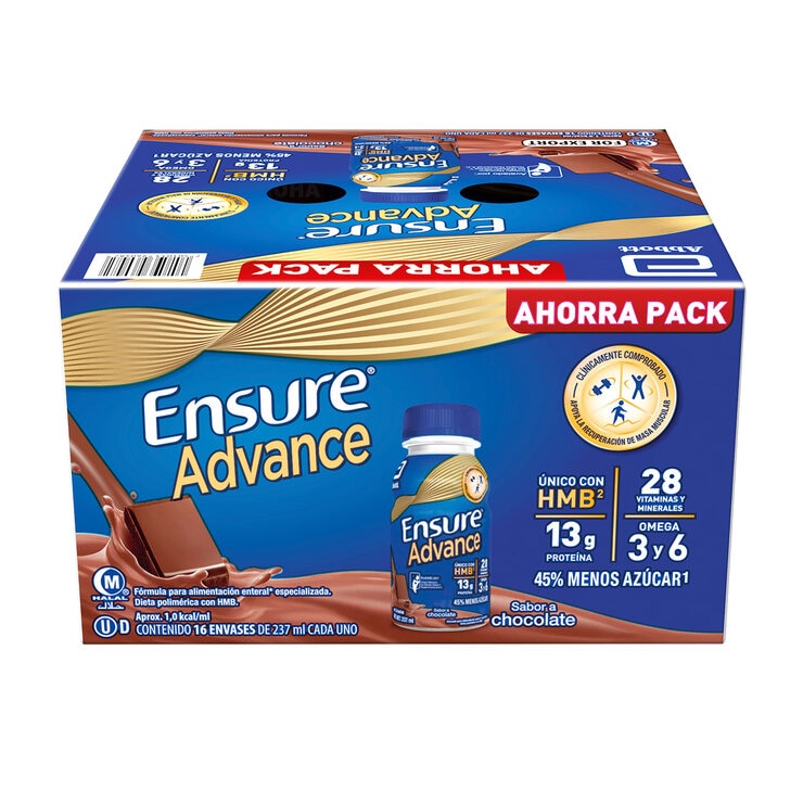 Ensure Advance Chocolate Flavor Food Supplement 16 pcs of 237 ml 1 Ensure Advance Chocolate Flavor Food Supplement 16 pcs of 237 ml