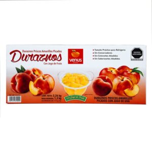 Venus Chopped Peaches With Grape Juice 2.26 kg