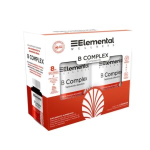 Elemental B Complex 2 Bottles of 60 Capsules each